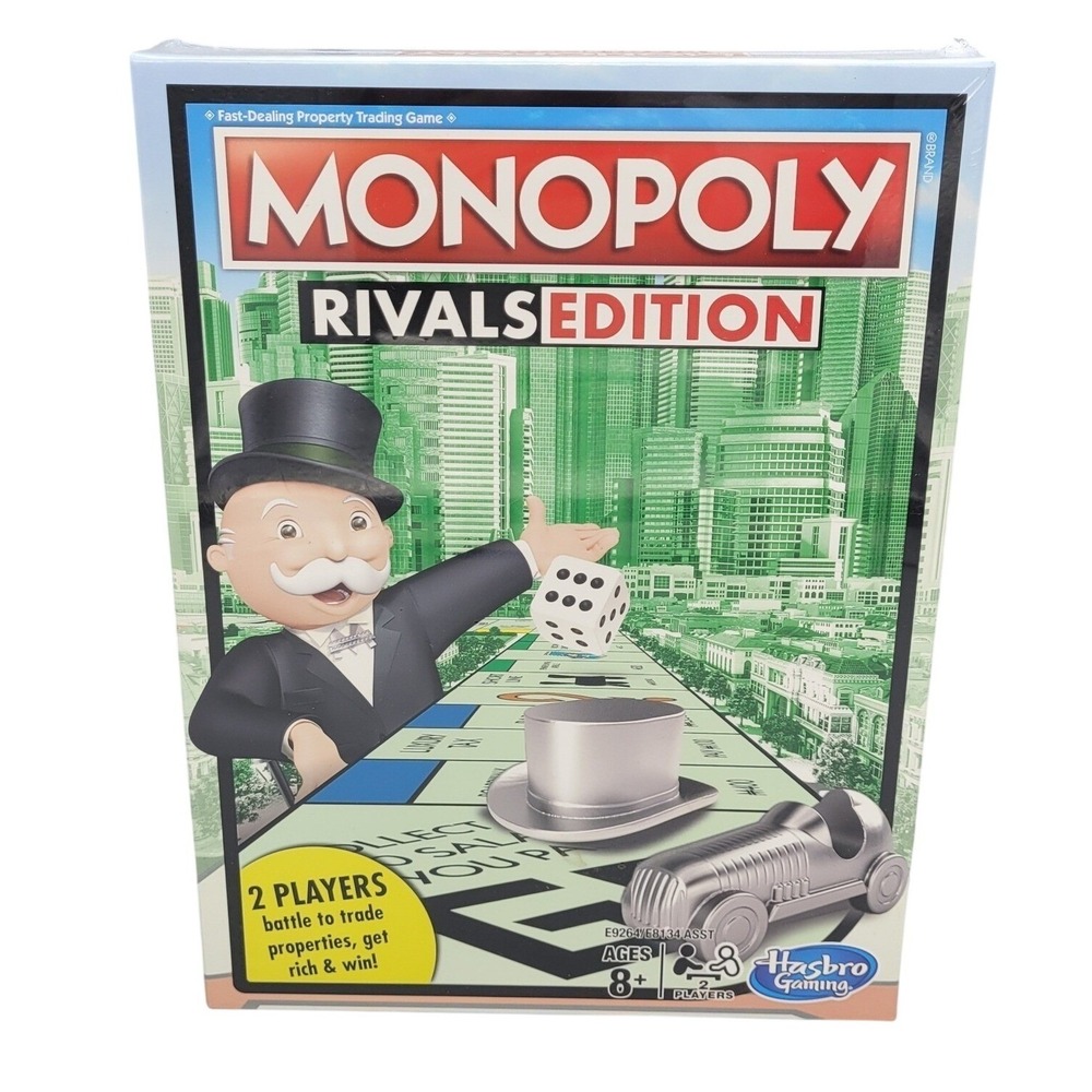 Hasbro Monopoly Rivals Edition Board Game NEW‎ SEALED